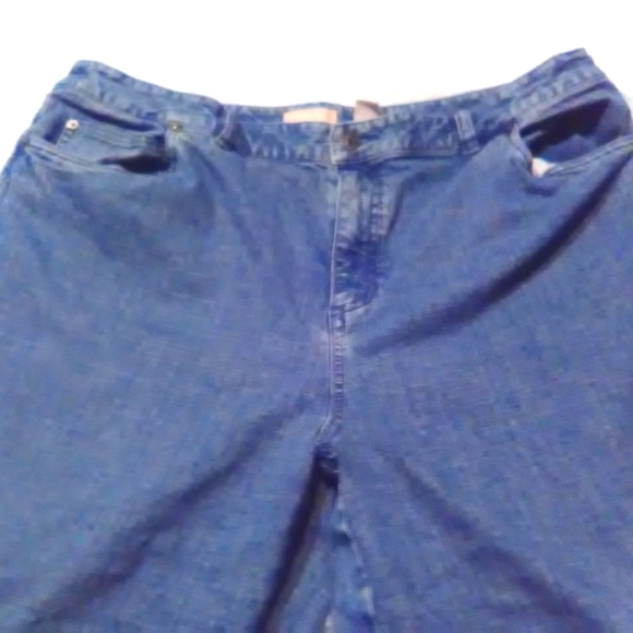 Kate Hill Blue Jeans Full Length Size 18 - Picture 1 of 2